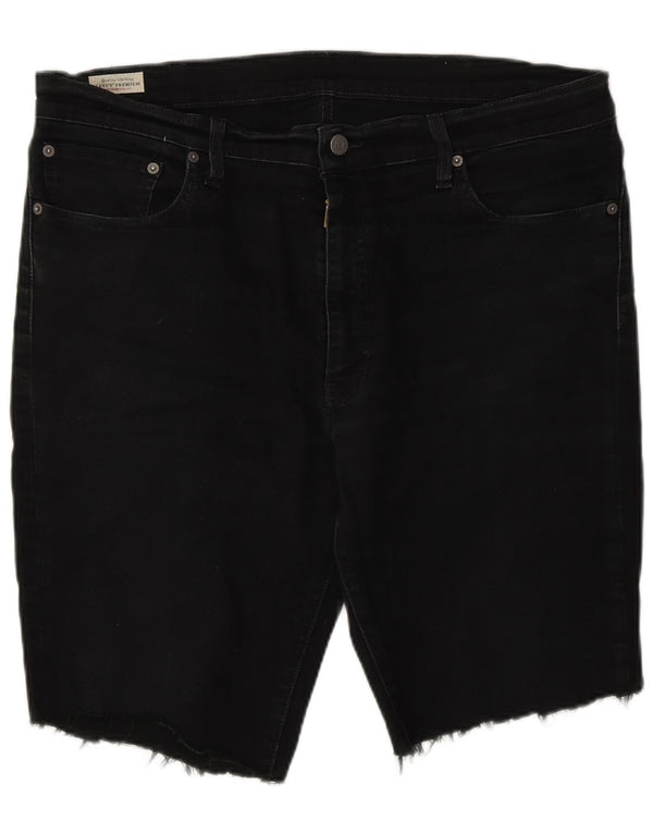 Ανδρικό τζιν σορτς Levi's 511 W38 XL μαύρο βαμβακερό