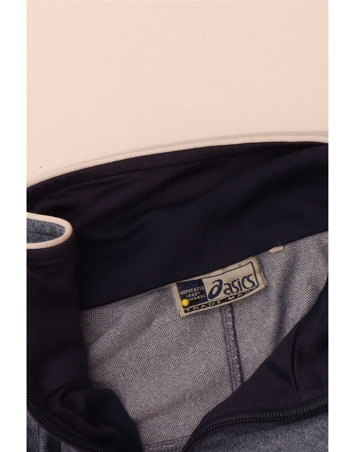 Ανδρική αθλητική φόρμα Asics Top Jacket Medium Blue Colourblock
