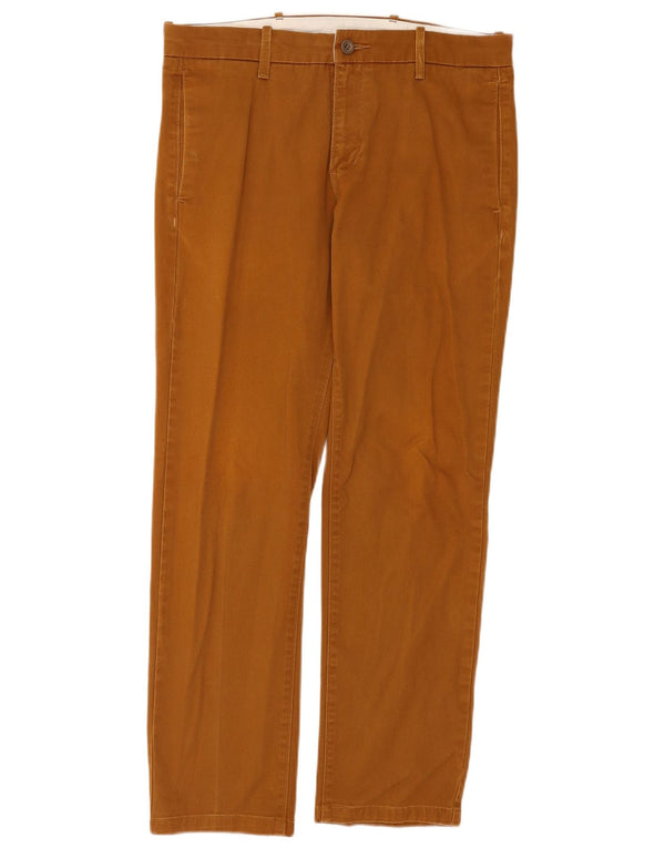 Ανδρικό ίσιο παντελόνι Chino Levi's W30 L30 Καφέ βαμβακερό