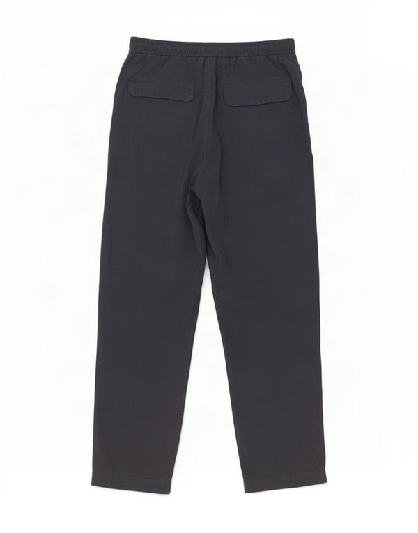 Zara Γυναικείο Tapered Cropped Παντελόνι Medium W28 L24 Navy Blue
