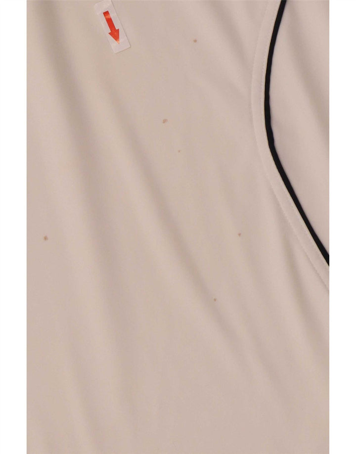 Ανδρικό πουκάμισο Adidas Clima 365 Polo Medium White Colourblock Polyester