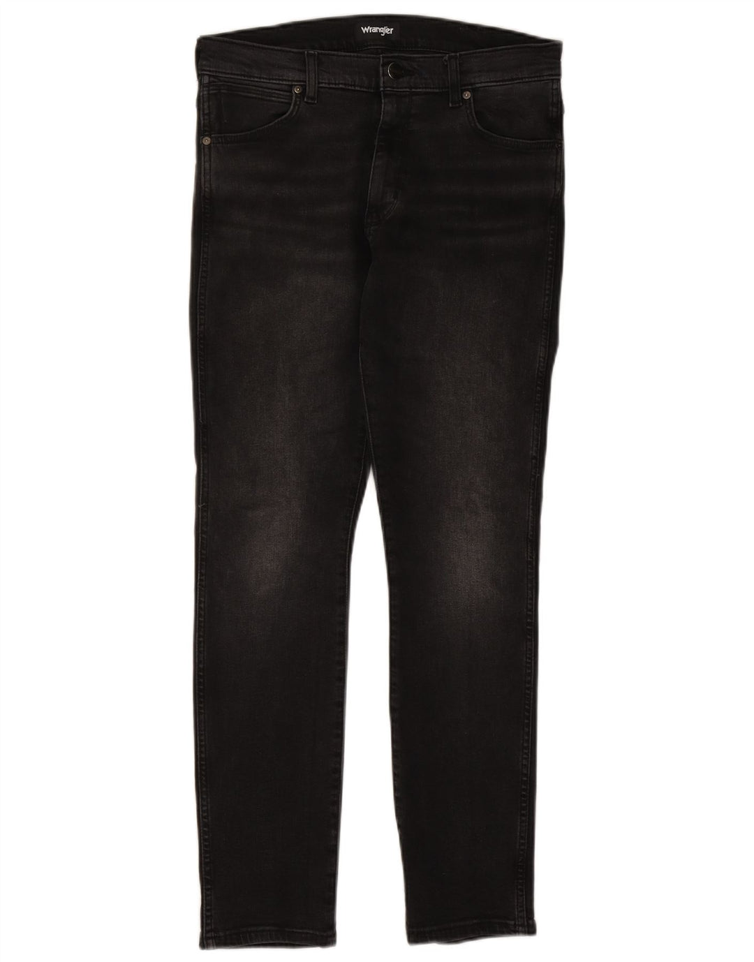 Ανδρικό τζιν Wrangler Larston Slim W32 L32 Μαύρο βαμβακερό