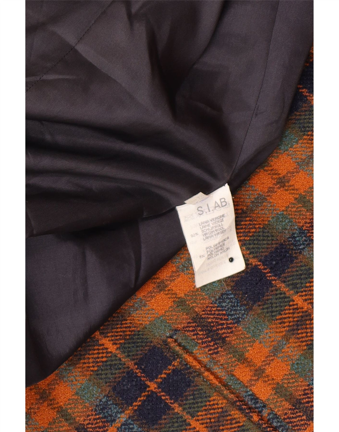 Caractere Γυναικείο μπουφάν blazer UK 10 Small Brown Check Classic