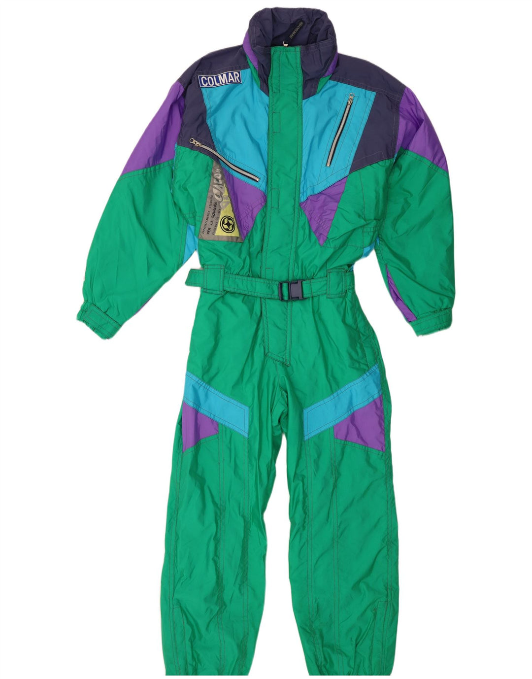 Ανδρική φόρμα σκι Colmar IT 48 Medium Green Colourblock