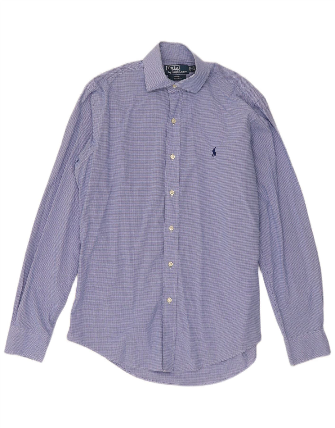 Polo Ralph Lauren Ανδρικό πουκάμισο Regent Μέγεθος 38 15 Medium Blue Gingham