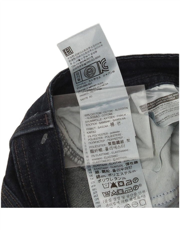 Γυναικείο Levi's 529 Curvy Bootcut Jeans W31 L30 Navy Blue Cotton