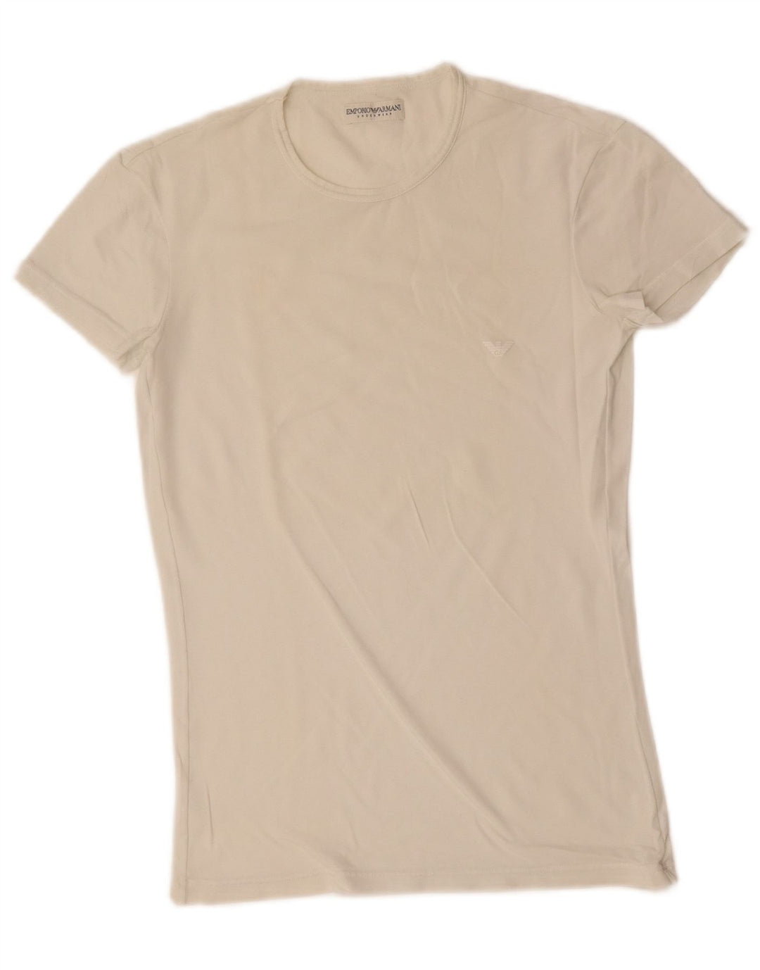 EMPORIO ARMANI Γυναικείο T-Shirt Top UK 10 Small White