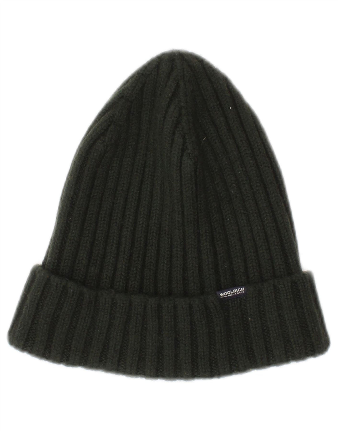 Woolrich Γυναικείο Πλεκτό Καπέλο Beanie Μεγάλο πράσινο μαλλί