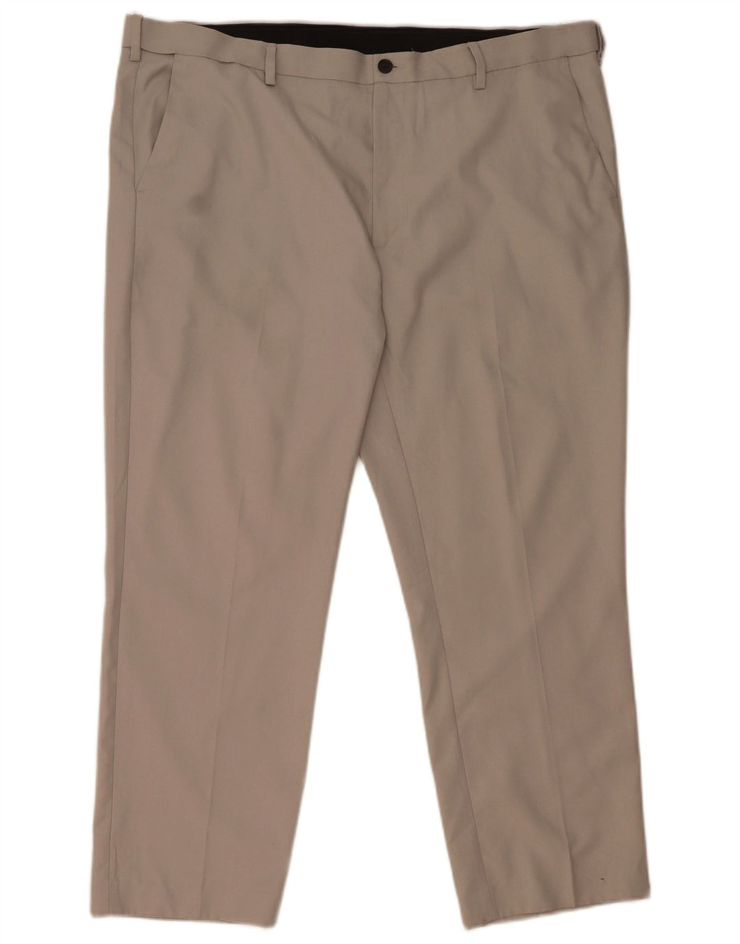 Marks & Spencer Ανδρικό παντελόνι Chino με κανονική εφαρμογή W42 L28 Γκρι πολυεστέρας