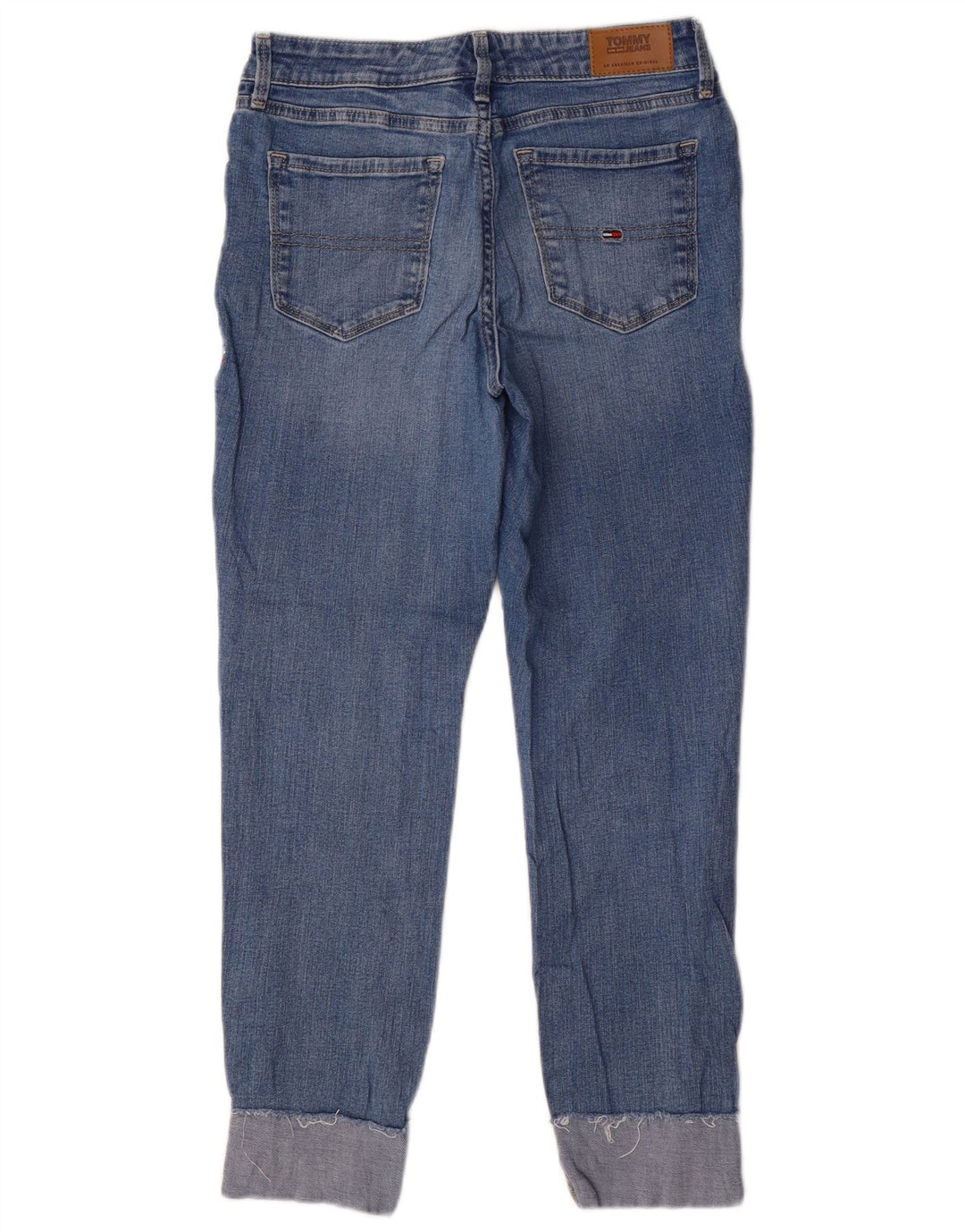 Tommy Hilfiger Γυναικεία τζιν κωνικό US 4 Small W27 L26 Μπλε βαμβακερό