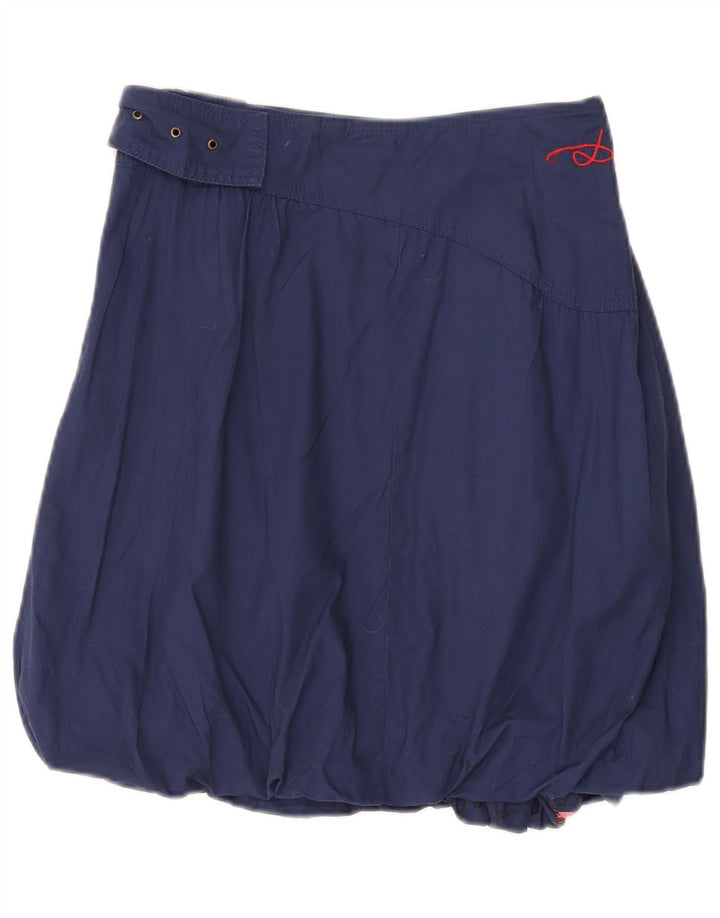 Desigual Γυναικεία γραφική φούστα Bubble EU 40 Medium W27 Navy Blue Floral