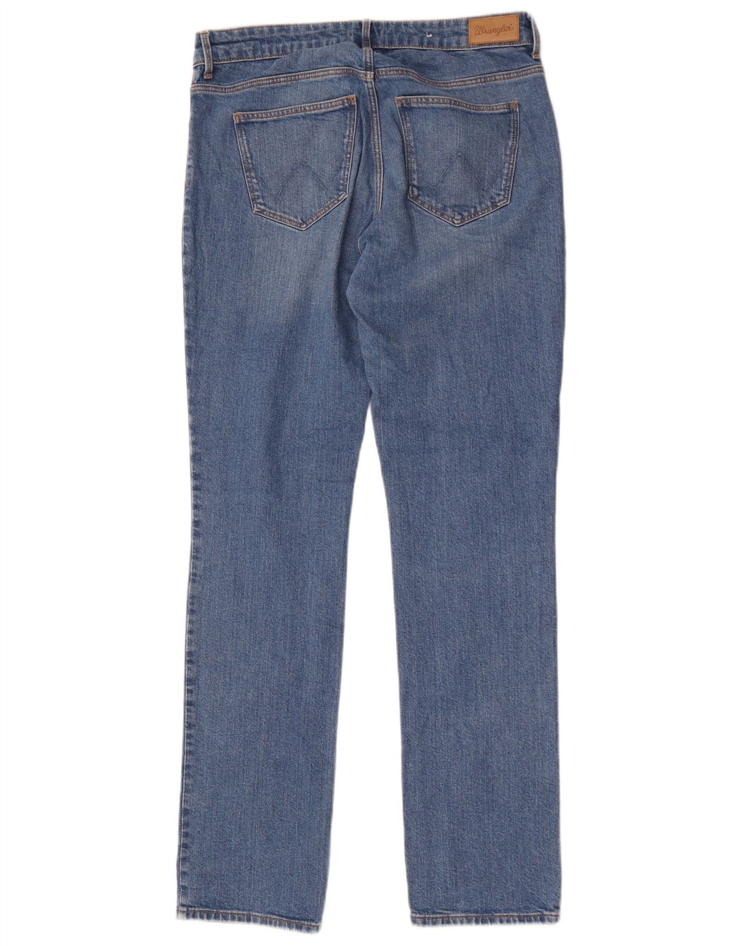 Γυναικείο ίσιο τζιν Wrangler W30 L32 Μπλε βαμβακερό