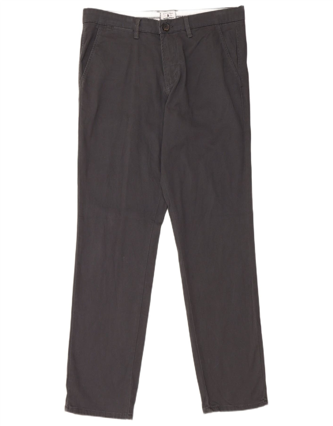 Ανδρικό παντελόνι Chino JACK & JONES W32 L32 Γκρι βαμβακερό