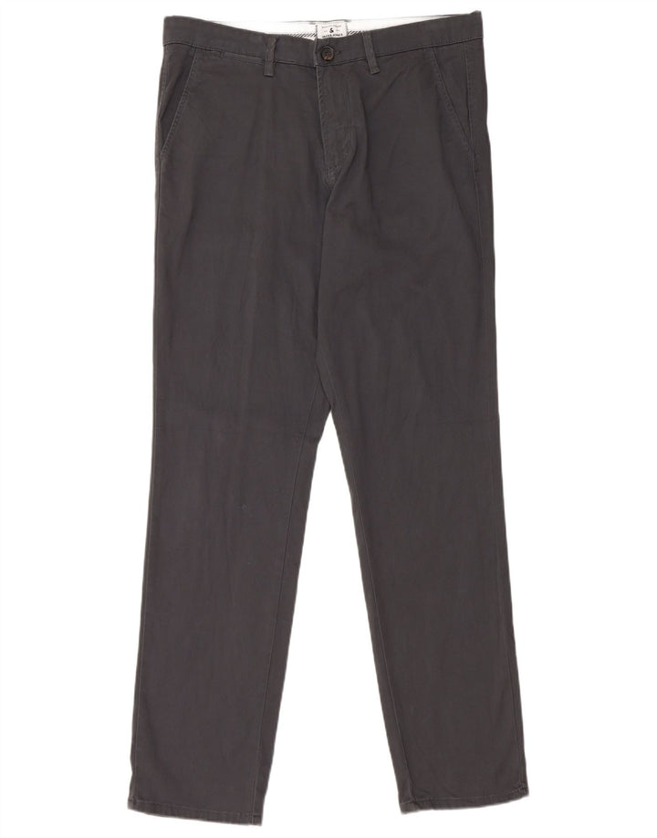 Ανδρικό παντελόνι Chino JACK & JONES W32 L32 Γκρι βαμβακερό