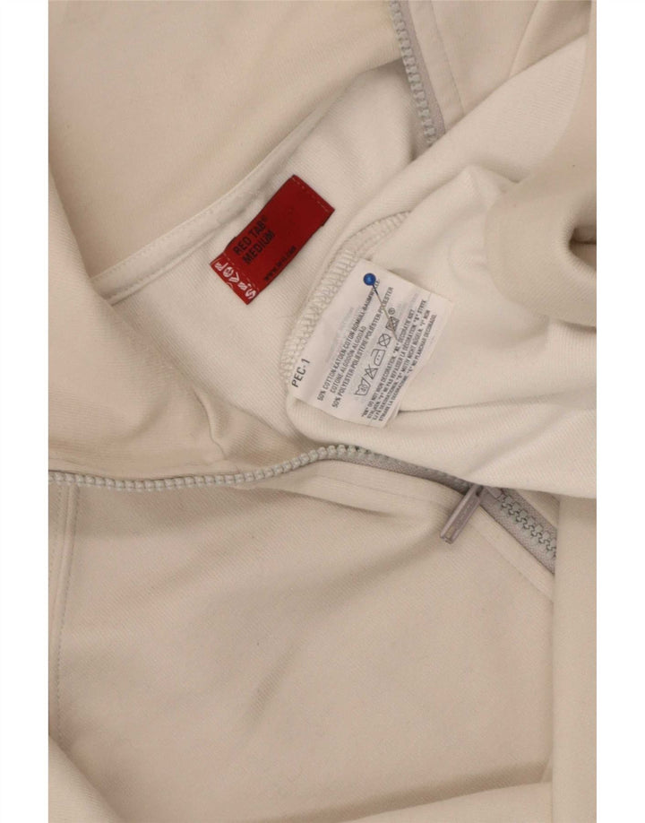 Ανδρική αθλητική φόρμα Levi's Top Jacket Βαμβακερό μεσαίο σε λευκό χρώμα