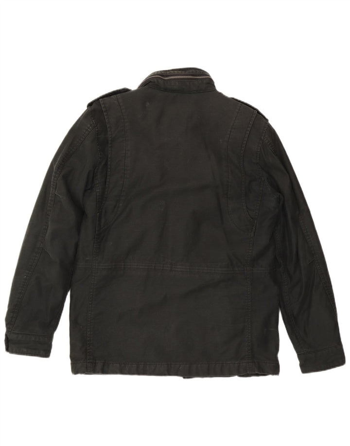 Ανδρικό Military Jacket με κουκούλα Superdry UK 36 Small Black