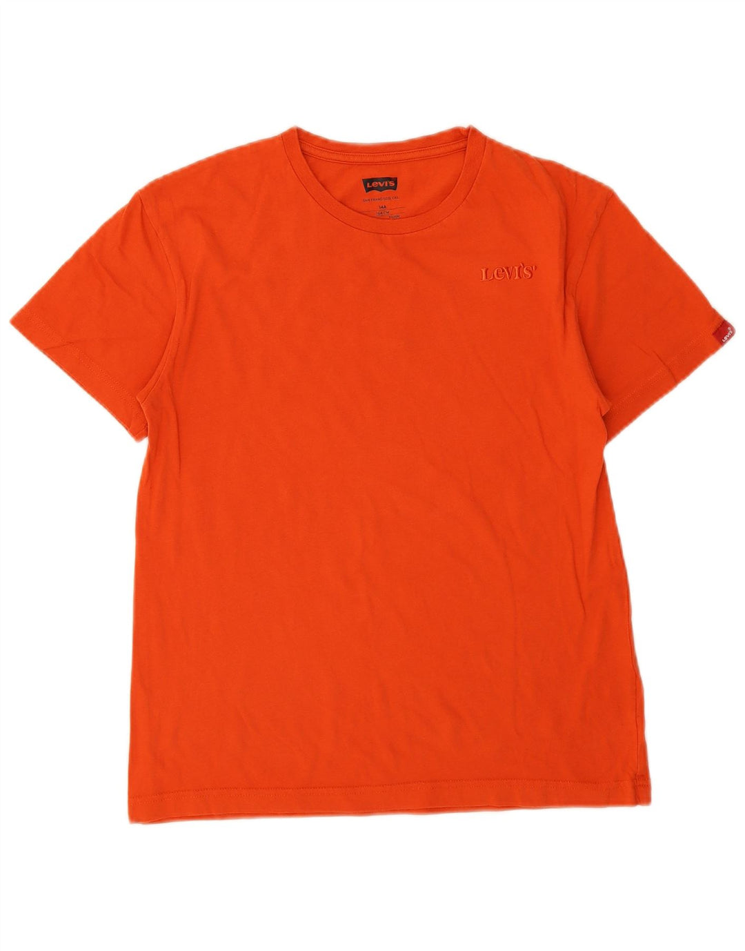 Levi's Boys T-Shirt Top 13-14 Years Πορτοκαλί