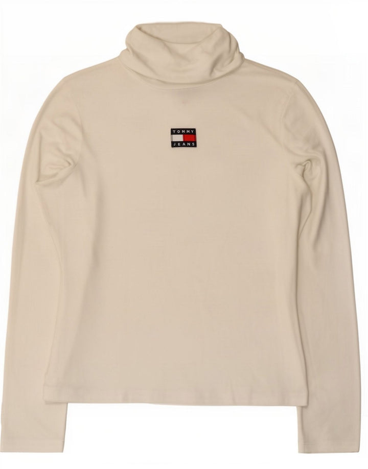 Tommy Hilfiger Γυναικείο τοπ μακρυμάνικο UK 14 Large White