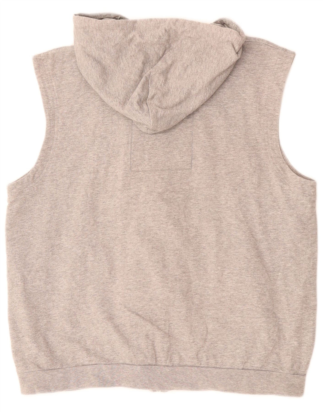 Ανδρικό πουλόβερ NIKE με φερμουάρ με κουκούλα UK 39/41 Μεσαίο γκρι βαμβακερό