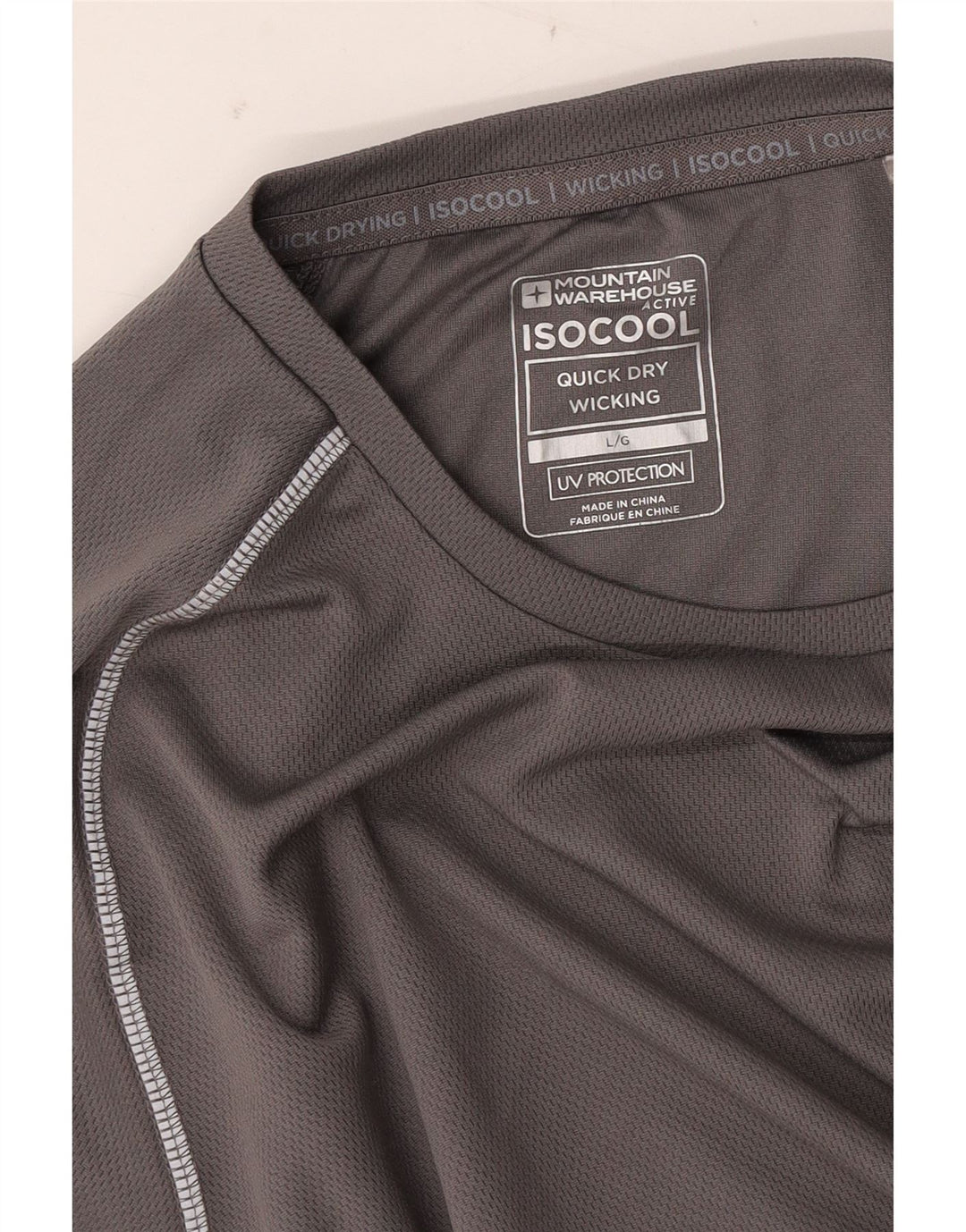 MOUNTAIN WAREHOUSE Ανδρικό T-Shirt IsoCool Top Large Grey