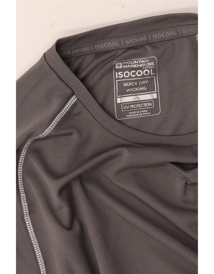 MOUNTAIN WAREHOUSE Ανδρικό T-Shirt IsoCool Top Large Grey