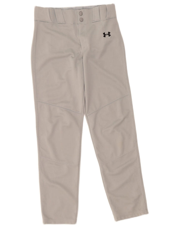 Under Armour Boys Heat Gear Casual Παντελόνι 13-14 ετών XL W30 L29 Γκρι