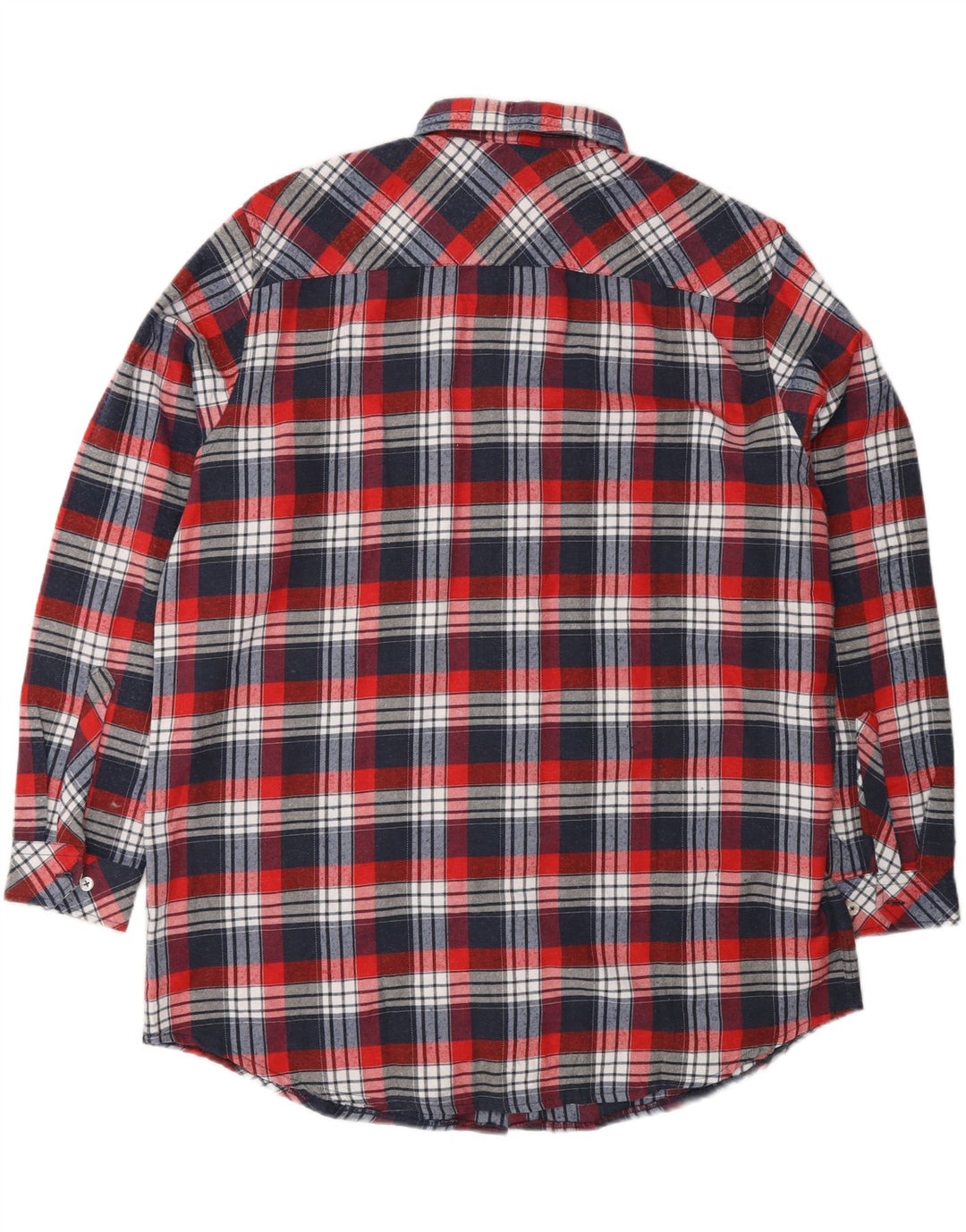 Ανδρικό πουκάμισο REWARD Flannel UK 39/40 Μεσαίο κόκκινο βαμβακερό καρό