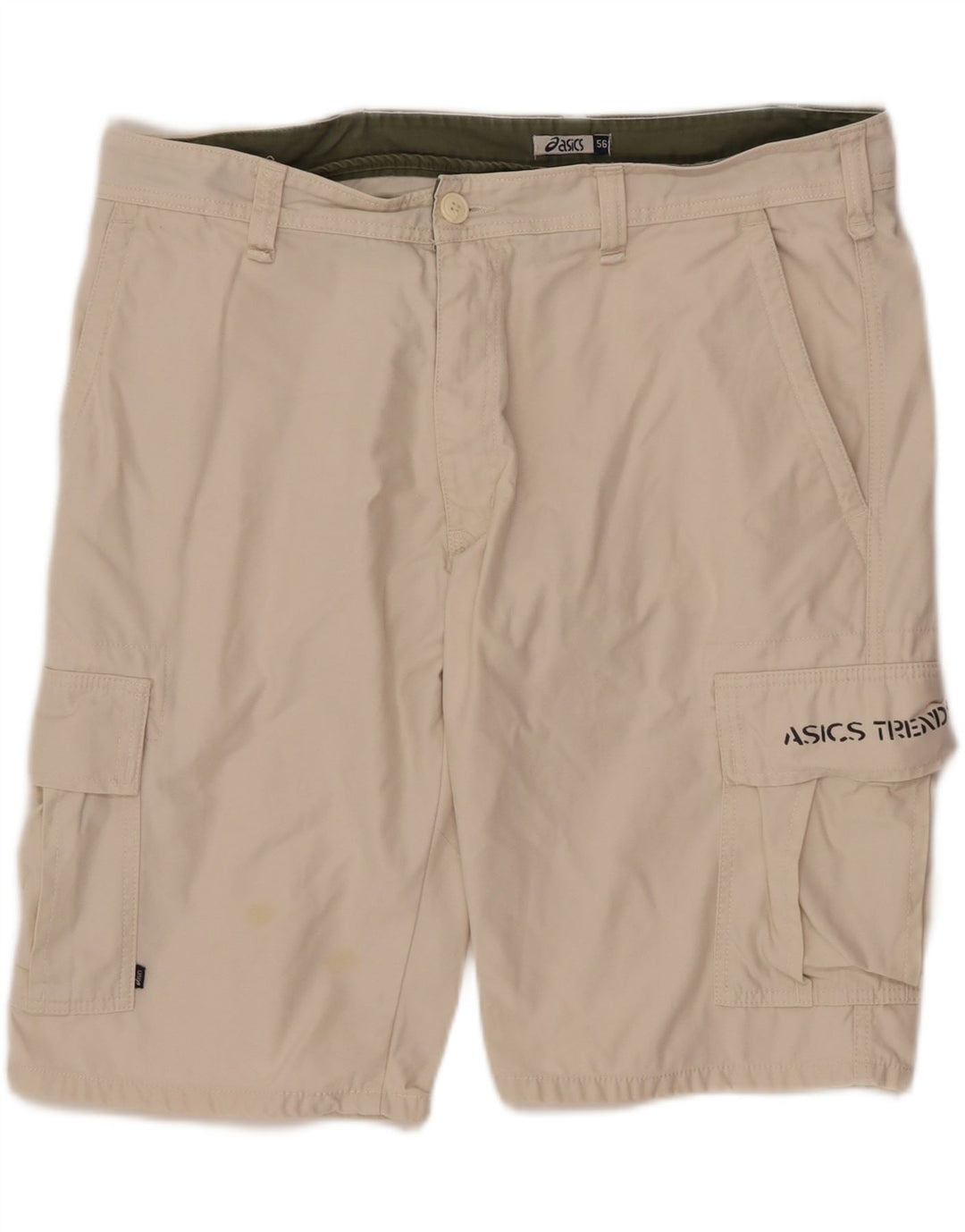 Ανδρικό σορτς Cargo Asics IT 56 3XL W40 Μπεζ Βαμβακερό