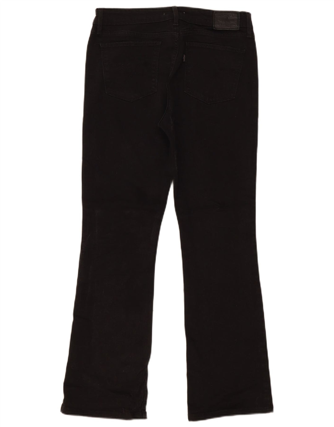 Levi's Womens 715 Bootcut Jeans W29 L29 Μαύρο βαμβακερό