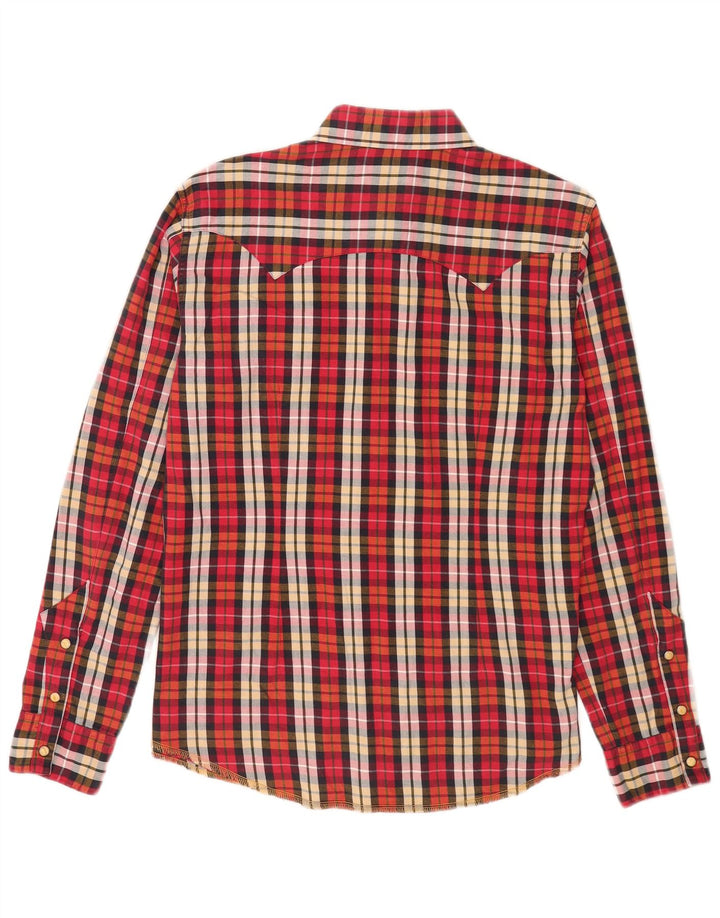 Ανδρικό πουκάμισο Lee Flannel XL Red Check