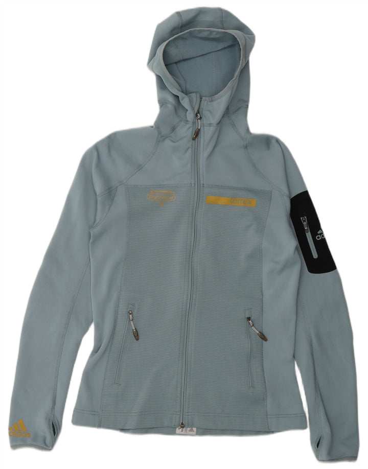 Adidas Γυναικεία φόρμα Terrex Top Jacket UK 12 Medium Blue Colourblock