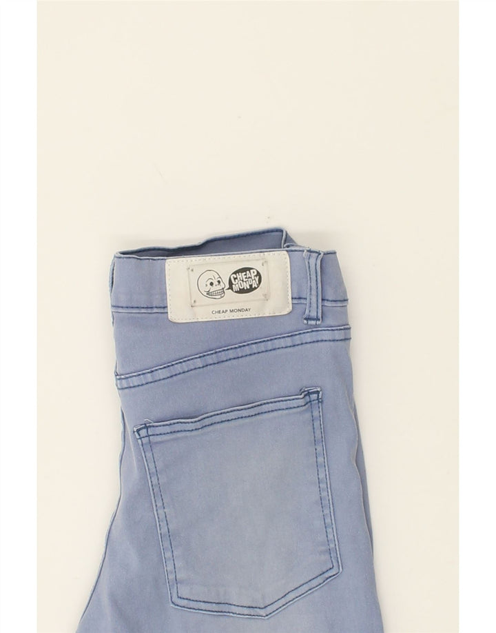 CHEAP MONDAY Womens Slim Jeans W31 L30 Blue Cotton Vintage Cheap Monday and Second-Hand Cheap Monday from Messina Hembry 