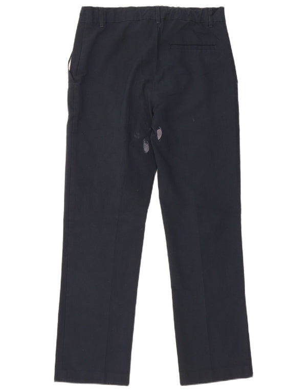 Marks & Spencer Boys ίσιο παντελόνι Chino 12-13 ετών W28 L26 Navy Blue