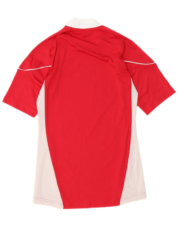 Ανδρικό T-Shirt Adidas Climacool Top XS Red Colourblock Polyester