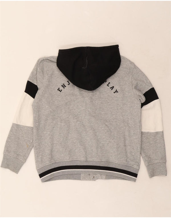 Μπουφάν Zara Boys Graphic Hooded αθλητική φόρμα 11-12 ετών Γκρι Colourblock