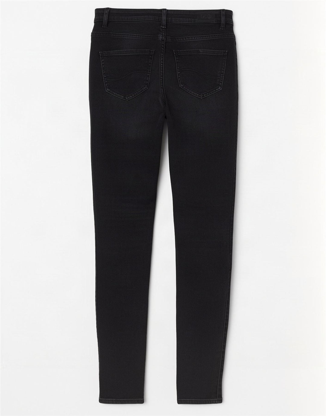 Lee Γυναικείο Skinny Jeans W26 L30 Μαύρο βαμβακερό