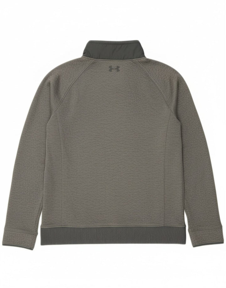 Under Armour Boys Φούτερ με λαιμόκοψη 11-12 ετών μεγάλο γκρι