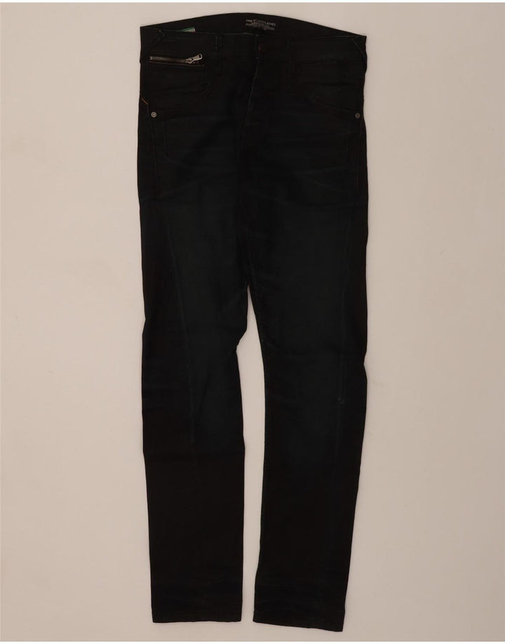 JACK & JONES Mens Slim Jeans W29 L32 Black Cotton Vintage Jack & Jones and Second-Hand Jack & Jones from Messina Hembry 