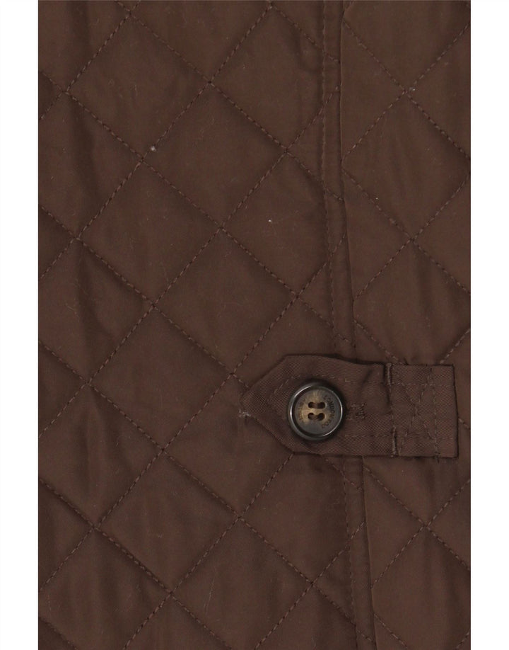 Ανδρικό καπιτονέ μπουφάν London Fog UK 40 Large Brown Polyester