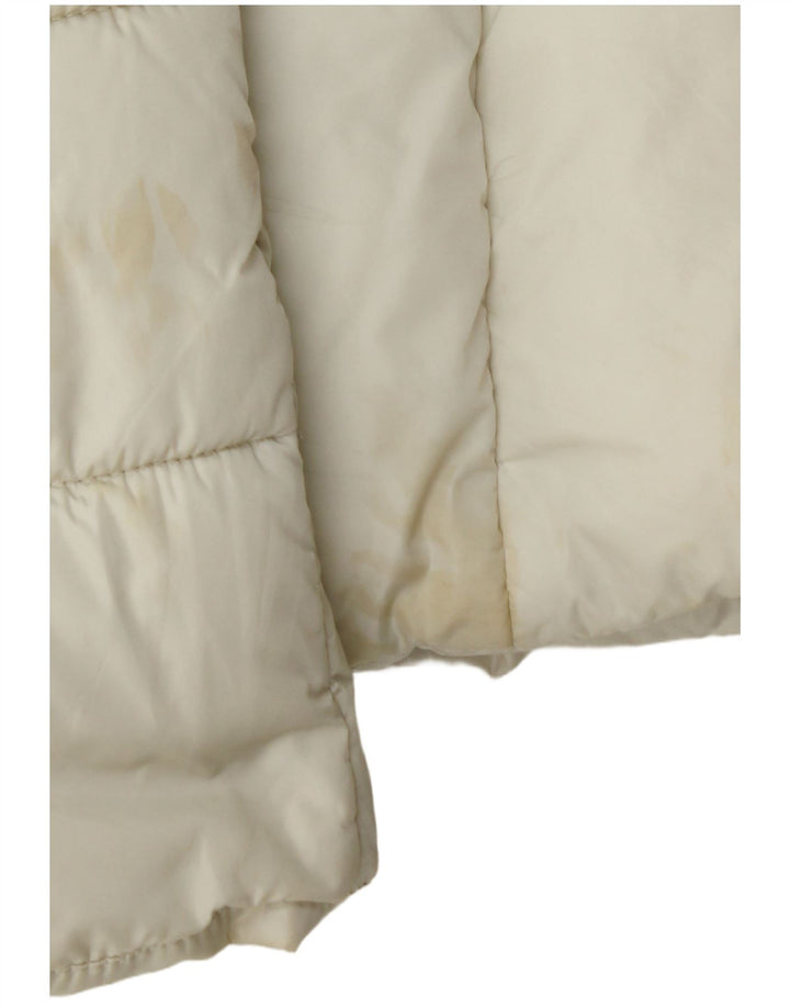 Refrigiwear Γυναικείο μπουφάν με επένδυση IT 42 Medium Off White Polyamide
