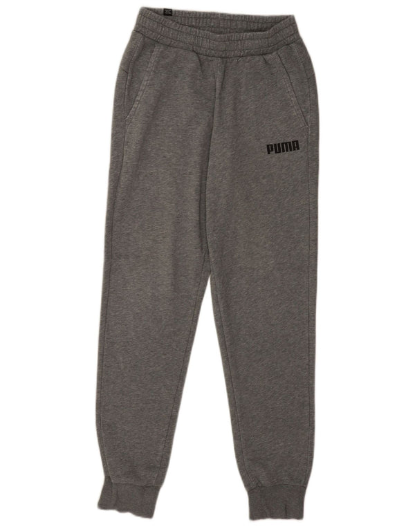 Ανδρική αθλητική φόρμα Puma Παντελόνι Joggers Μικρό βαμβακερό γκρι