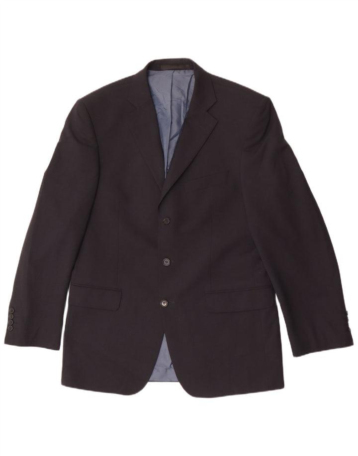 Marks & Spencer Ανδρικό μπλέιζερ 3 κουμπιών μπουφάν UK 40 Medium Navy Blue