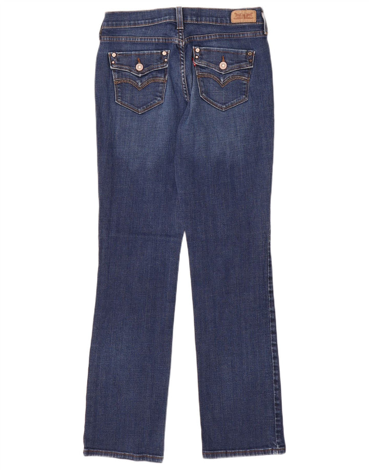LEVI'S Γυναικείο τζιν 505 ίσιο US 4 Small W27 L32 Μπλε βαμβακερό