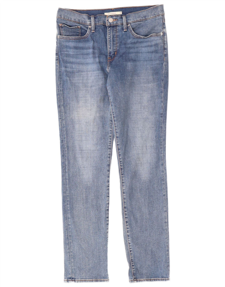LEVI'S Womens 312 Shaping Slim Jeans W30 L30 Blue Cotton