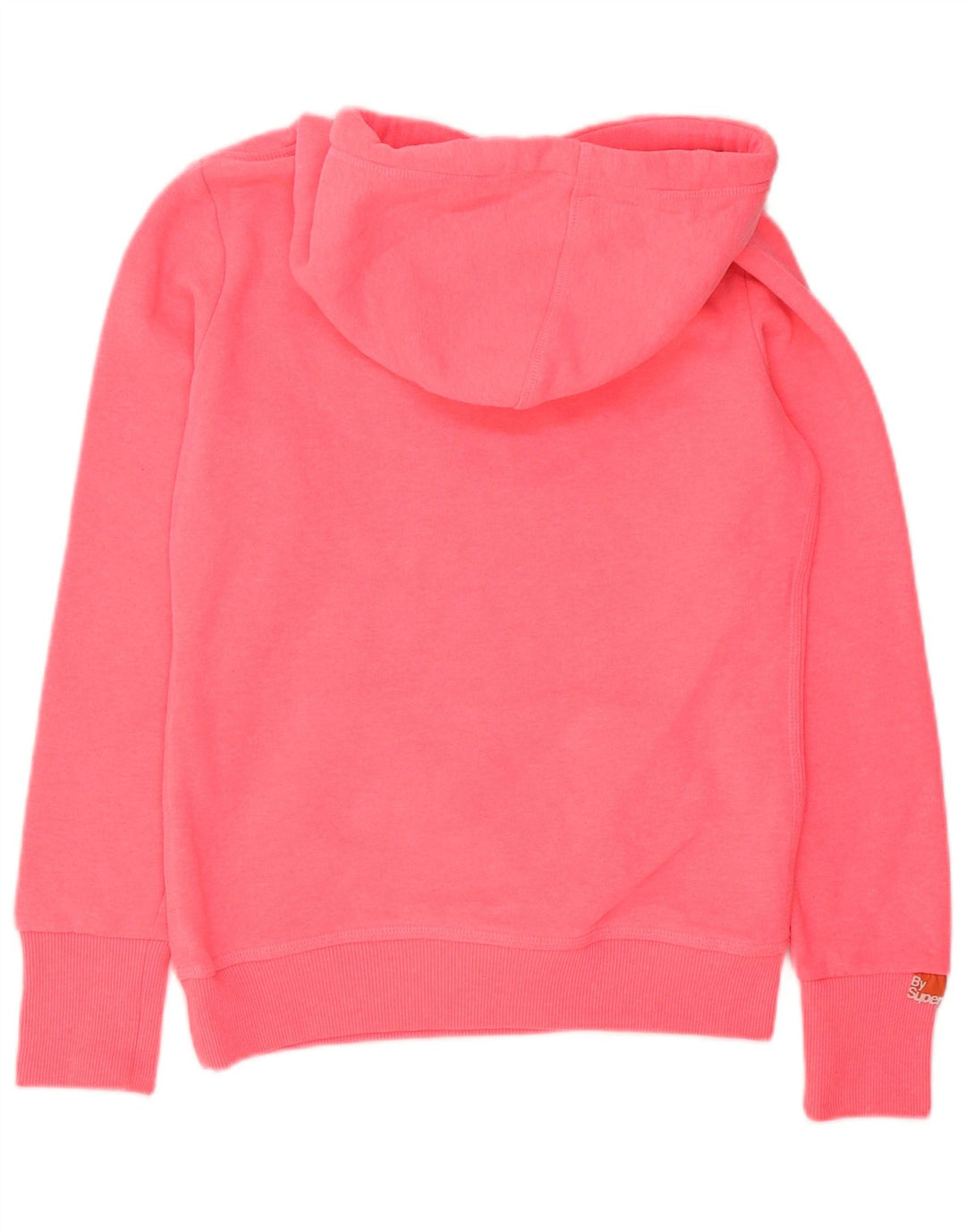 Superdry Γυναικεία γραφικά κουκούλα UK 10 Small Pink Polyester
