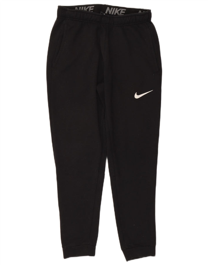 Ανδρική φόρμα NIKE Dri Fit Παντελόνι Joggers Μικρό Μαύρο Πολυεστέρα