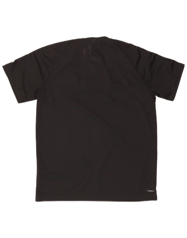 Ανδρικό T-Shirt Climalite Adidas Top XL Μαύρο Πολυεστέρας