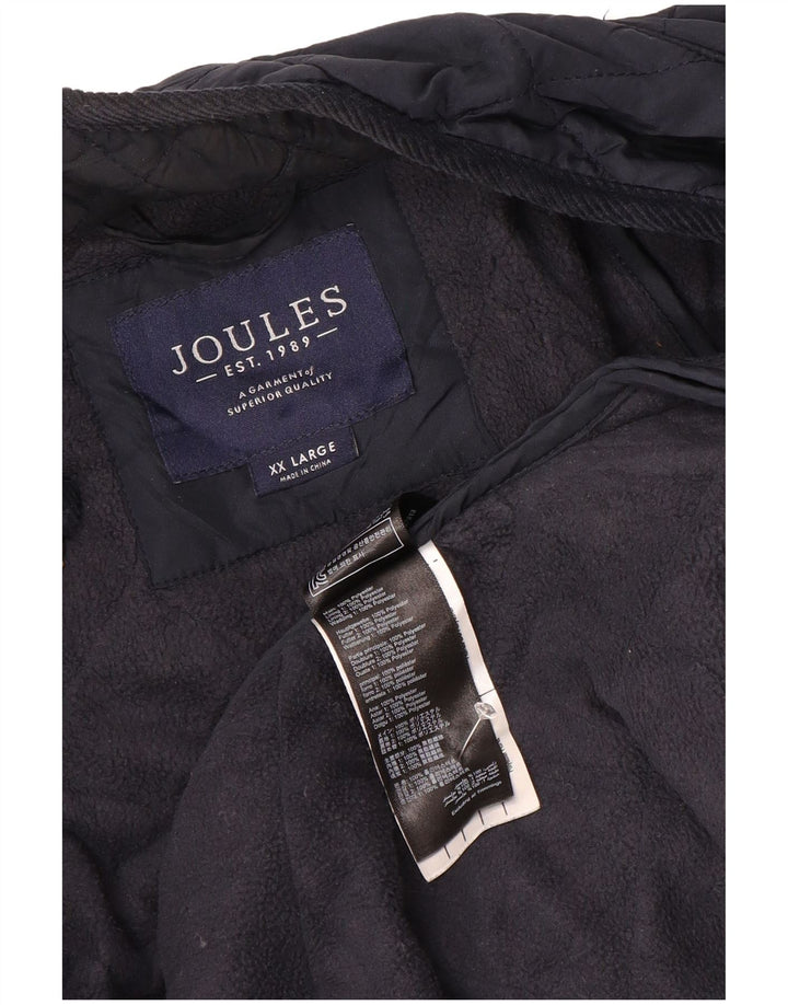 Joules Ανδρικό καπιτονέ μπουφάν UK 44 2XL Navy Blue Polyester
