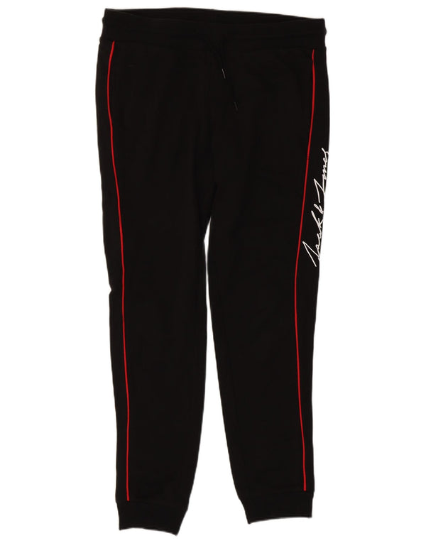 Jack & Jones Ανδρικές φόρμες γραφικές Παντελόνι Joggers Μεγάλο Μαύρο ριγέ