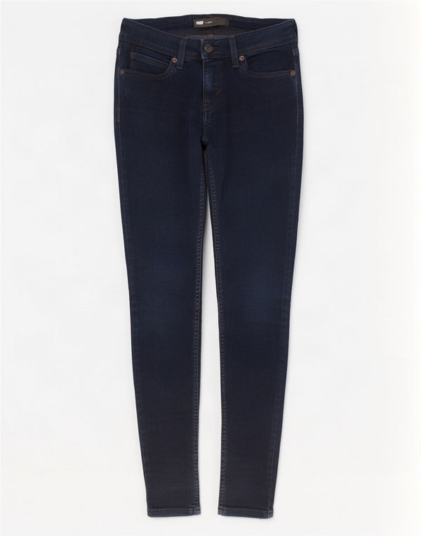 Γυναικείο Skinny Jeans Levi's W25 L30 Navy Blue Cotton